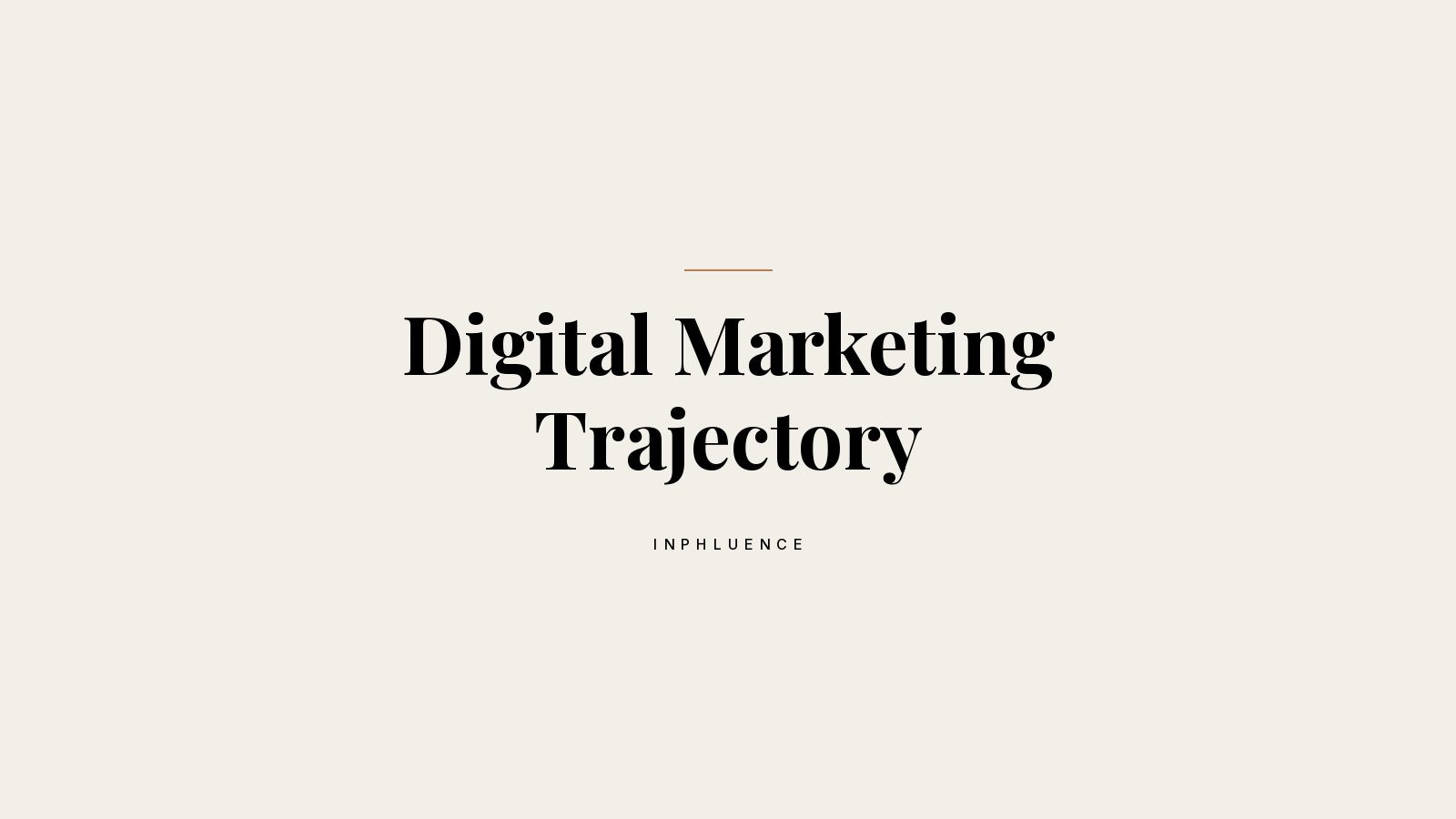 InPhluence cover: digital marketing trajectory